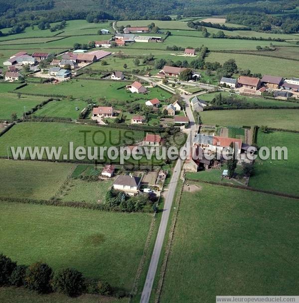 Photo aérienne de Beauvilliers