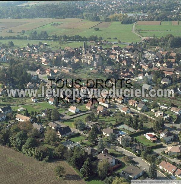 Photo aérienne de Zillisheim