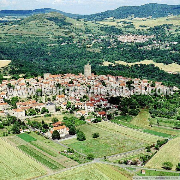 Photo aérienne de Montpeyroux
