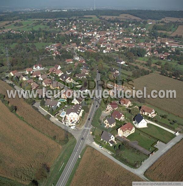 Photo aérienne de Bruebach