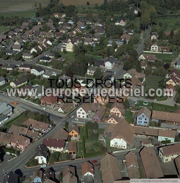 Photo aérienne de Muntzenheim