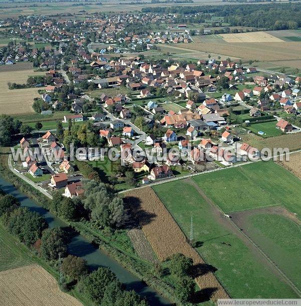 Photo aérienne de Wickerschwihr