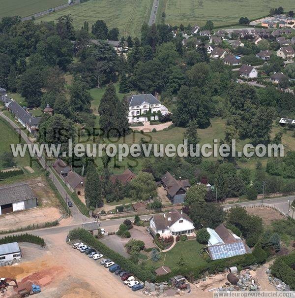 Photo aérienne de Angerville-la-Campagne