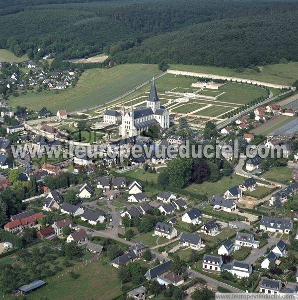 Photo aérienne de Saint-Martin-de-Boscherville