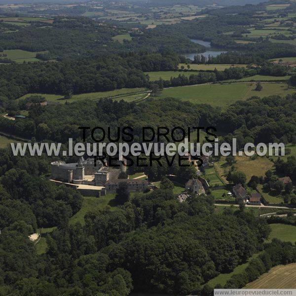 Photo aérienne de Chastellux-sur-Cure