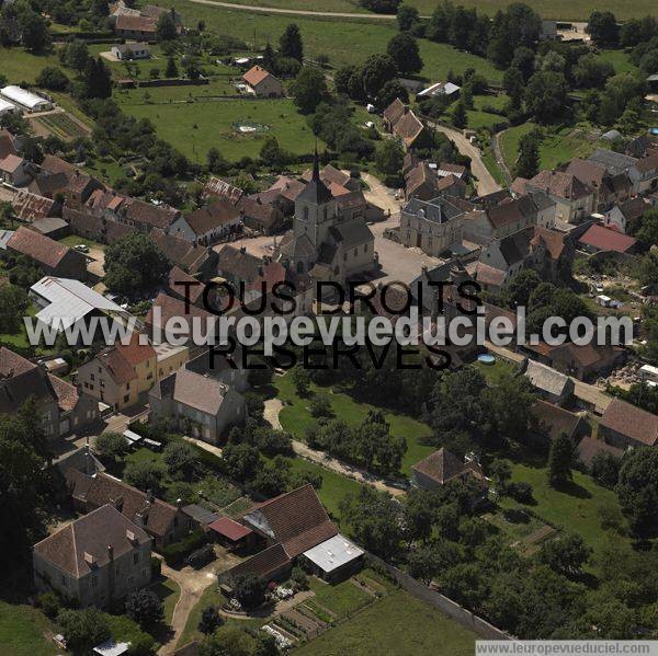 Photo aérienne de Cussy-les-Forges