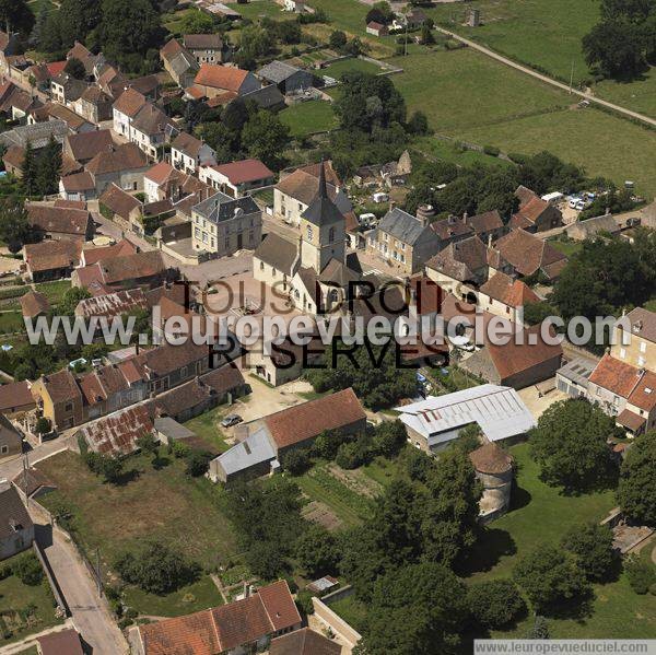 Photo aérienne de Cussy-les-Forges