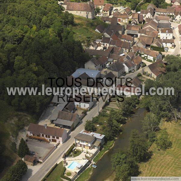 Photo aérienne de La Chapelle-Vaupelteigne