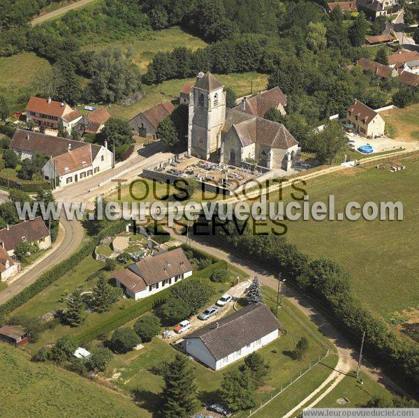 Photo aérienne de Lichères-sur-Yonne