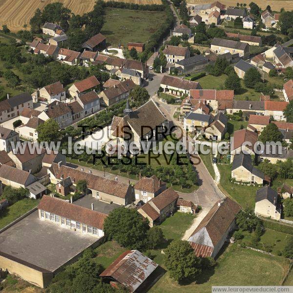 Photo aérienne de Sougres-en-Puisaye