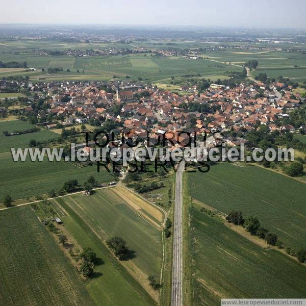 Photo aérienne de Niederschaeffolsheim