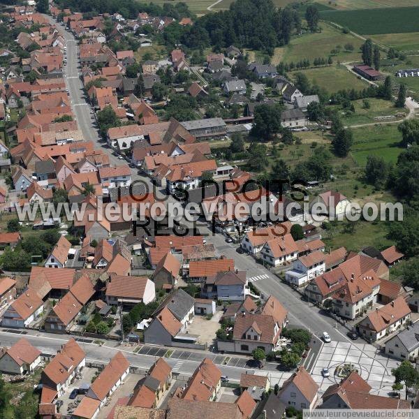 Photo aérienne de Oberhoffen-sur-Moder