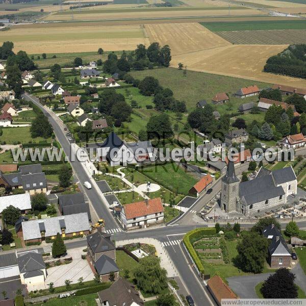 Photo aérienne de Saint-Martin-en-Campagne