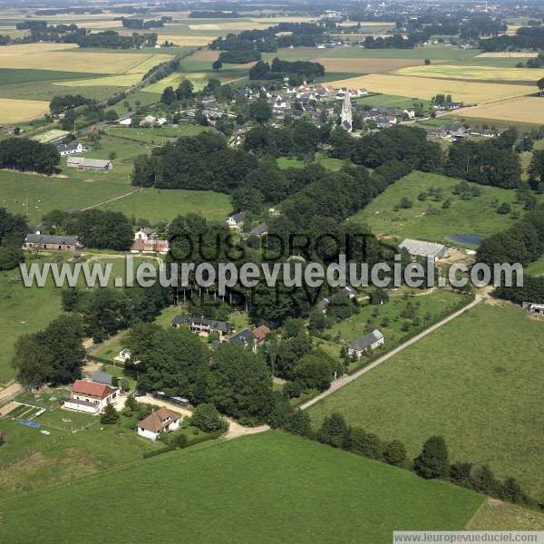 Photo aérienne de Valliquerville