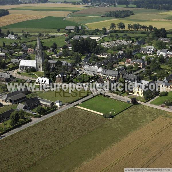 Photo aérienne de Valliquerville
