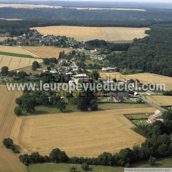 Photo aérienne de La Vacherie