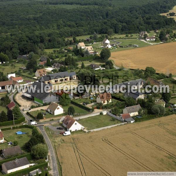 Photo aérienne de La Vacherie