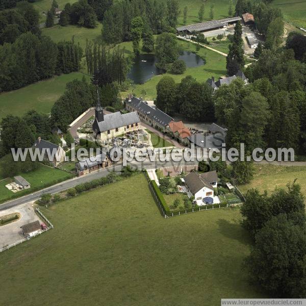 Photo aérienne de Tourville-sur-Pont-Audemer