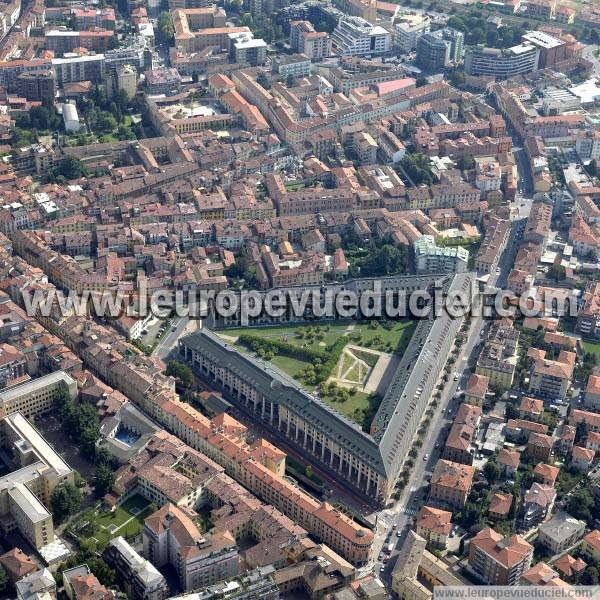 Photo aérienne de Bergamo