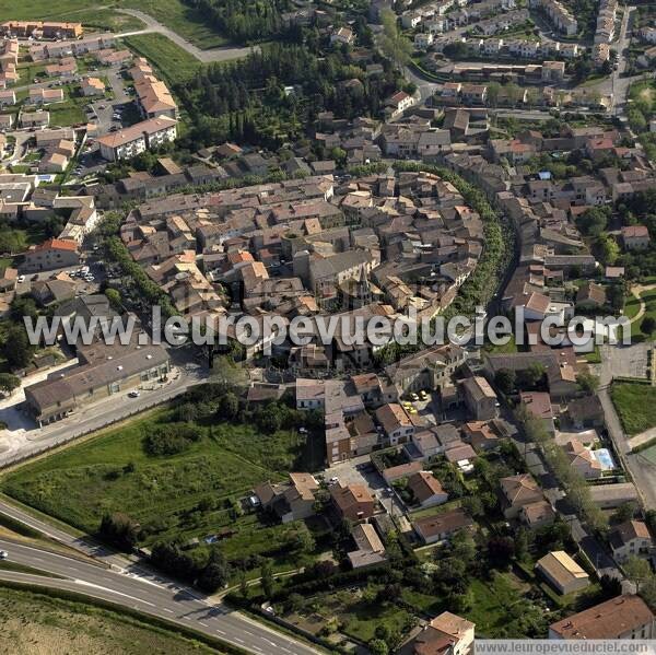 Photo aérienne de Villemoustaussou