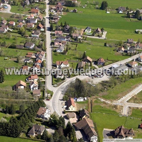 Photo aérienne de Hagenthal-le-Bas
