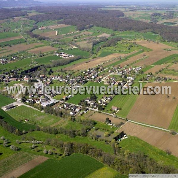 Photo aérienne de Hagenthal-le-Bas