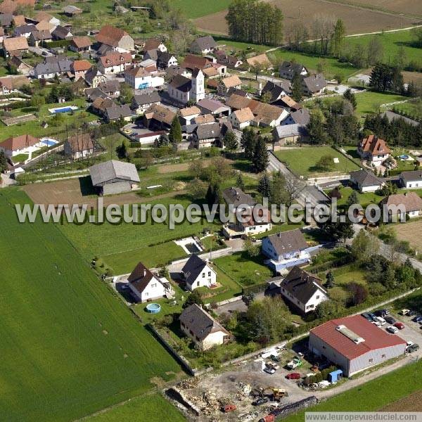 Photo aérienne de Waltenheim