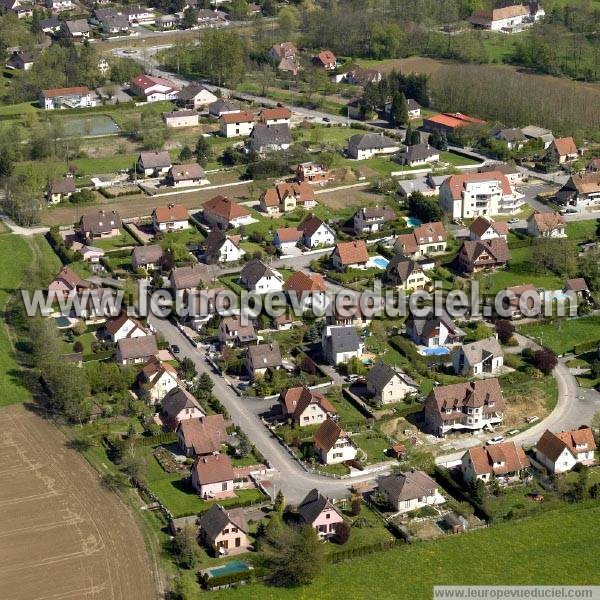 Photo aérienne de Waltenheim