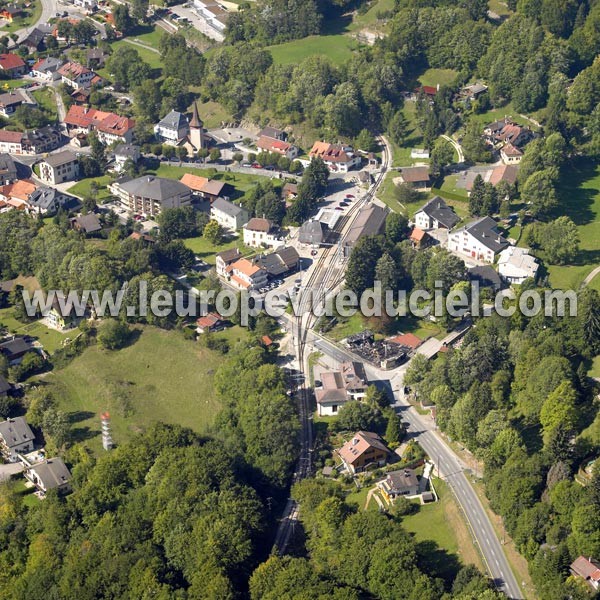 Photo aérienne de Saint-Cergue