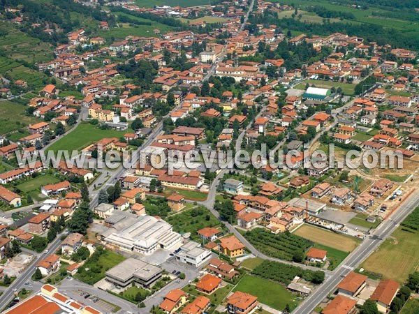 Photo aérienne de Castelli Calepio