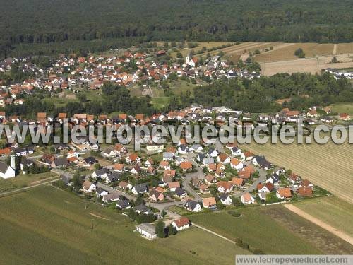 Photo aérienne de Scheibenhard