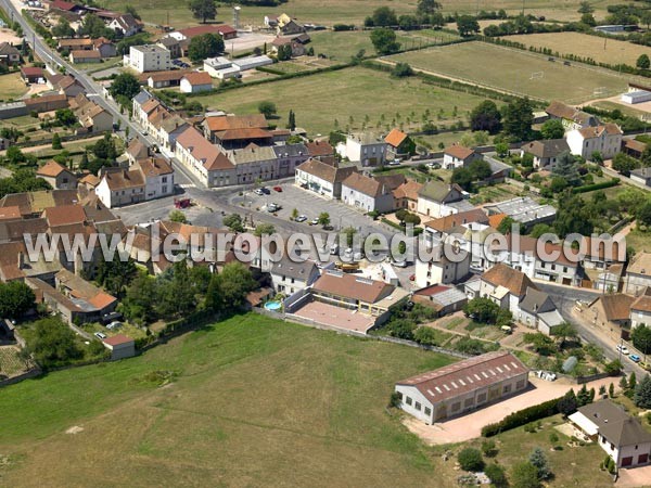 Photo aérienne de Saint-Bonnet-de-Joux