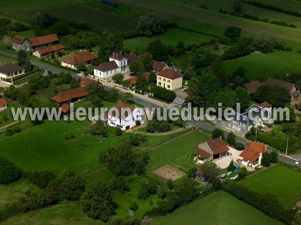 Photo aérienne de Saint-Bonnet-en-Bresse