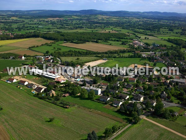 Photo aérienne de Saint-Gengoux-le-National