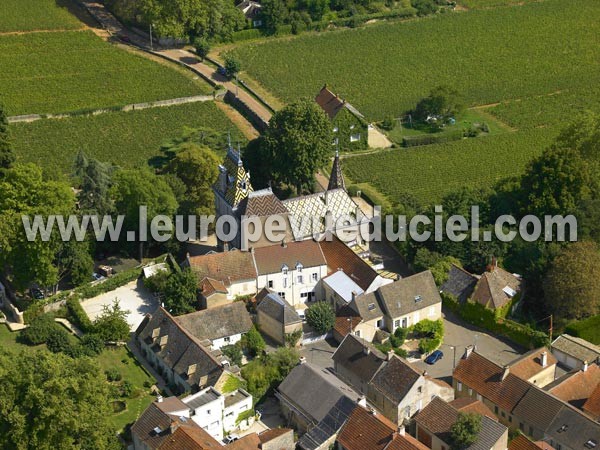 Photo aérienne de Aloxe-Corton