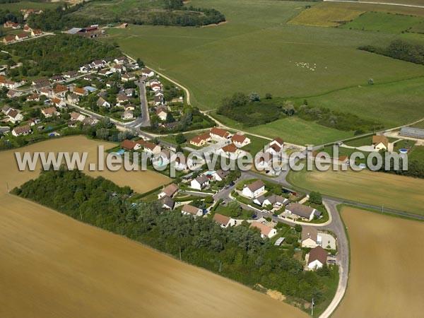 Photo aérienne de Chagny