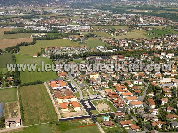 Photo aérienne de Palazzolo sull'Oglio