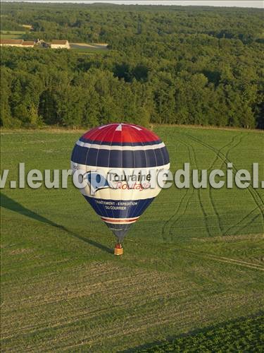 Photo aérienne de Francueil