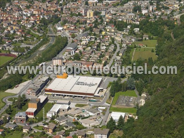 Photo aérienne de Prata Camportaccio