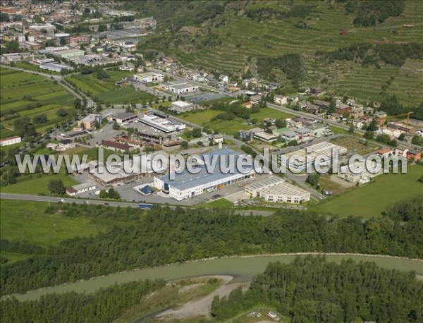 Photo aérienne de Montagna in Valtellina