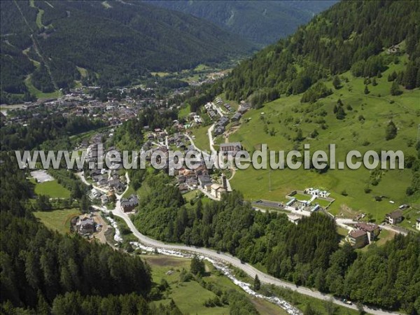Photo aérienne de Ponte di Legno