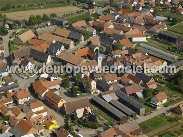Photo aérienne de Fessenheim-le-Bas
