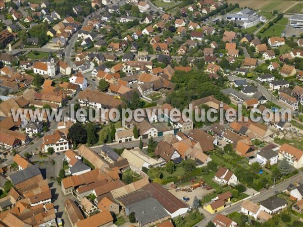 Photo aérienne de Ittenheim
