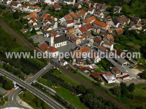 Photo aérienne de Bethoncourt