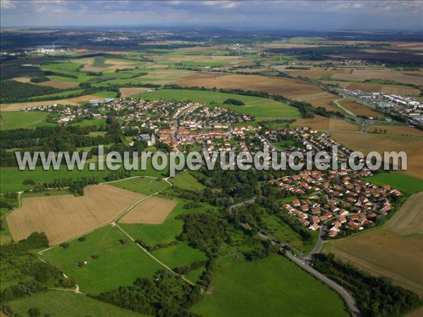 Photo aérienne de Flville-devant-Nancy