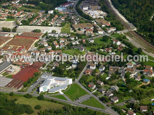 Photo aérienne de Hricourt