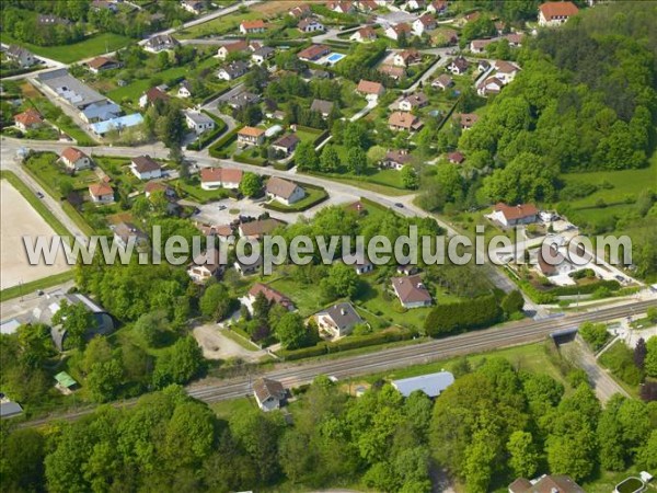 Photo aérienne de Dannemarie-sur-Crte