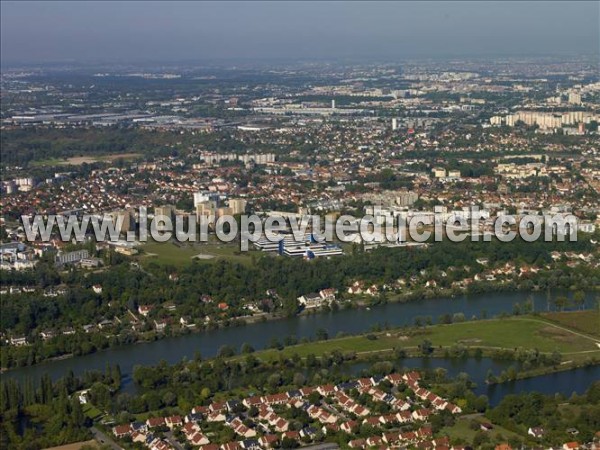 Photo aérienne de Corbeil-Essonnes