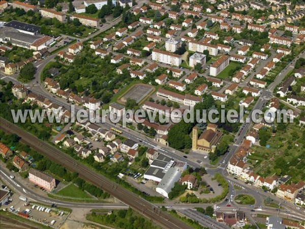 Photo aérienne de Moulins-ls-Metz