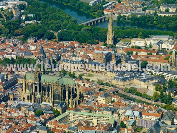 Photo aérienne de Moselle (Metz)